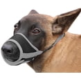 thumbnail image 2 of Bozal para Perros Bozal Suave De Nailon Antimordeduras Ladridos Seguro, Bozal De Malla Transpirable para Mascotas para Perros Pequeños, Medianos Y Grandes, 4 Colores, 5 Tamaños, 2 of 6