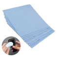 thumbnail image 5 of 50 piezas Paño de limpieza de anteojos Paños de limpieza de microfibra para anteojos Lente de cámara Teléfonos celulares Joyería (azul), 5 of 5