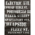 thumbnail image 2 of James, Andrea 15x18 Black Ornate Wood Framed with Double Matting Museum Art Print Titled - Streets of London II, 2 of 4