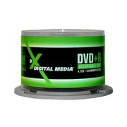 X Digital Media DVD+R 8X 50-Pack