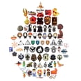 thumbnail image 2 of Paquete de pegatinas CON*QUEST Conquest Journals Harry Potter Jumbo, 2 of 6