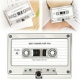 thumbnail image 2 of Handmade Message Recorder Cassette Greeting Card for Anniversary Birthday Valentine's Day Message Recorder Cassettes Talking Card- Creative DIY Sound Recording Gift Card, 2 of 9