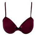 thumbnail image 1 of Brasier Ilusión Satín Vino Talla 36B, 1 of 4