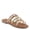 OFF WHITE MULTI, variant on Azura Women's Intoxicate Flaunting Multiple Straps Multicolored Studs Rhinestones