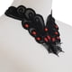 thumbnail image 5 of Collar gótico de Halloween Sunnimix de encaje negro, 5 of 8