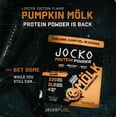 thumbnail image 6 of Jocko Mölk Whey Protein Powder 22g, 2lbs, Pumpkin, 6 of 6