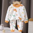 thumbnail image 2 of xaweyi Baby Boy Clothes Fall 6 12 18 24 Months Long Sleeve Pullover Tops & Pant Sets Toddler Winter Outfits, 2 of 5