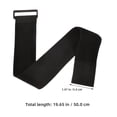 thumbnail image 2 of Phenofice pant leg bands Adjustable Arm Strap Black 6Pcs, 2 of 8