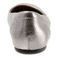 thumbnail image 6 of Softwalk Women's Sonoma Ballet Flats, Platinum, 11 Extra Wide, 6 of 8