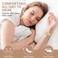 thumbnail image 6 of Wearlizer Slim Braided Magnetic Band Compatible with Apple Watch Band 38/40/41/42/44/45/46/49mm Women, 16mm Stretchy Nylon Celtic Knot Dressy Strap for iWatch Series 11 10 9 8 7 SE Ultra 3 2 1, 6 of 8
