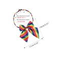 thumbnail image 2 of CORBATA UNIFORME CON LACO AJUSTABLE PREHECHA INSPIRE CHIC PARA MUJERES DE RAYAS 4.33" x 5.51", 2 of 5