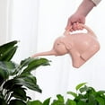 thumbnail image 6 of yotijay Elephant Watering Can Sprinkling Pot for Plants Houseplants Pink, 6 of 9