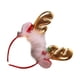 thumbnail image 2 of Billuyoard Diadema de cuerno de alce navideño, adornos exquisitos para la cabeza, tocado festivo Kits de decoración para fiestas, 2 of 6