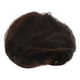 thumbnail image 3 of Peluca de moño de pelo sintético, peluca de moño, herramienta de placa para el cabello, peluca de postizo, café, 3 of 5