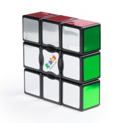 Rubik’s Metallic Solver’s Pack, Rubik’s Cube Edge Twist Race Game in Metallic Finish 3D Puzzle Brain Teaser Retro Fidget Toy Board Game, for Ages 8+