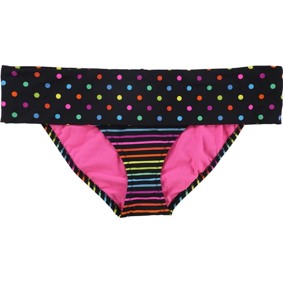 Aeropostale Mujeres Tops & Bottoms Mix N Match Bikini, Negro, Pequeño