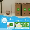 thumbnail image 3 of Uxcell 2" Consecutive Number Stickers 1 Set Self Adhesive Number Decals Green, 3 of 6