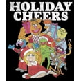 thumbnail image 2 of Boy's The Muppets Holiday Cheers  Graphic Tee Black X Large, 2 of 5