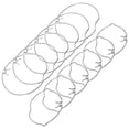 thumbnail image 1 of SHOWERORO 12pcs Recessed Lighting Clips For Light Bulb Retaining With Silver Material, 1 of 8