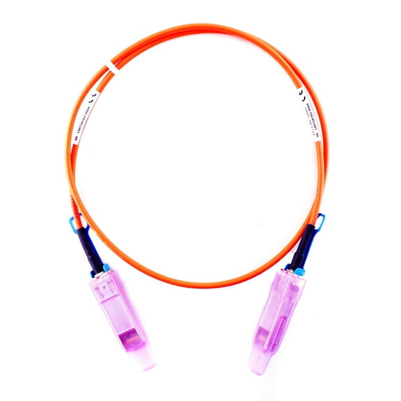 Panduit PSF1PXA1MORN High Speed Twinaxial SFP DAC Patch Cable, 2-Pair, Shielded, Orange, 3.3-Feet