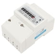 thumbnail image 3 of Probador De Electricidad, Medidor De Electricidad Monofásico Carril DIN Consumo De Energía Vatímetro Medidor De Energía Monitor De Uso De Electricidad 230 V 5 (100) A, 3 of 7