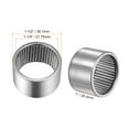 thumbnail image 2 of Uxcell Needle Roller Bearings Open End Full Complement Steel Drawn Cup B2016, 2 of 5