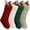 White&red&green&khaki, variant on 2/4/6 Pack Personalized Christmas Stockings, 18 Inches Cable Knitted Xmas Stockings for Family, Xmas Holiday Party Gifts & Decoration for Fireplace