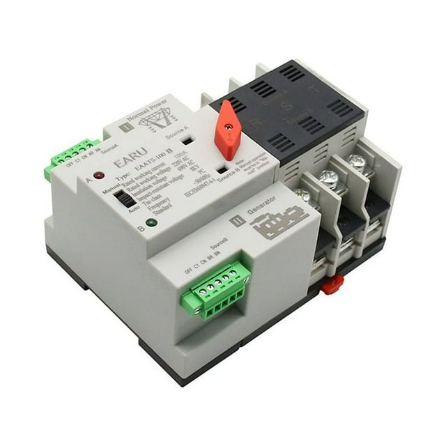 Interruptor de transferencia automática Kenally Selector eléctrico ininterrumpido de doble potencia W2R-3P 220V