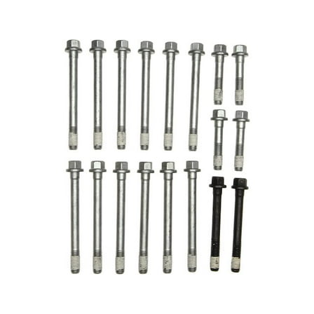 Head Bolt Set - Compatible with 2003 - 2007 GMC C7500 Topkick 8.1L V8 2004 2005 2006