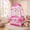 Pink, variant on ELLEGNT 4 in 1 Portable Baby Playard Bassinet with Changing Table Mesh Net Wheels Pink