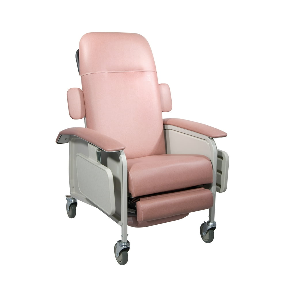 Drive Medical Clinical Care Geri Chair Recliner, Rosewood