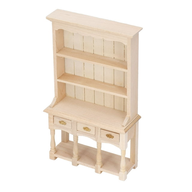 Estantería ANGGREK para Casa de Muñecas Escala 1/12 10,7x17,9x4 cm