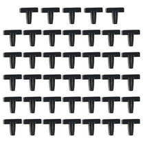 40Pcs Acrylic Honeycomb Tray Pins 0.78x0.68inch Laser Engraving Crumb Tray Pins Hold Down Pins with Laser Cutter and Engraver Machine for Accessories Compatible Black DIY