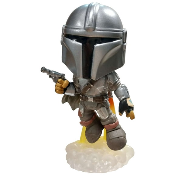 Funko Star Wars The Mandalorian (Flying) Mystery Minifigure (Glow In Dark) (No Packaging)