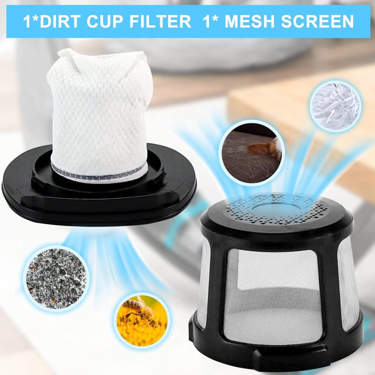 4-Pack Bissell Filter Set - Compatible With PowerLifter Pet, Adapt Ion Pet 2286 2482 3079 Models