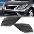 thumbnail image 4 of CROSSDESIGN Fog Light Bezel Covers Fit for Nissan Versa 2015-2019 Fog Lamp Bezel Covers Black, 4 of 12