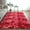 Burgundy Red, variant on Lochas Fluffy Modern Area Rugs Tie-Dyed Rug for Kids Girls Room Nursery Home Decor Shag Soft Carpet,4'x6',Green