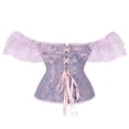 thumbnail image 4 of Corsés para mujer Overbust Corset Bustier Lencería Top Gothic Bandage Fajas Ropa interior sexy Fridja  nalpqowj30306, 4 of 8