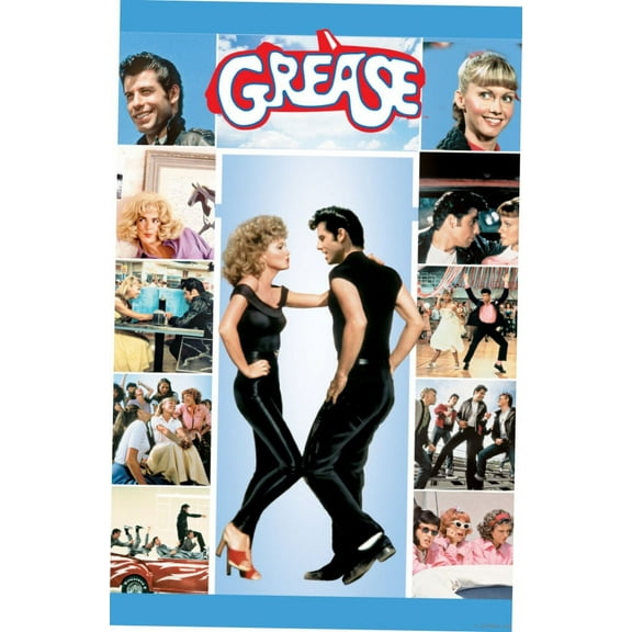 Bad Dog Posters Grease Mini Movie Poster 24inx36in 24x36 Poster Color Category: Multi, Unframed, Ages: Adults, Rectangle