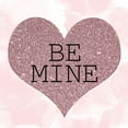 thumbnail image 3 of Kimberly, Allen 12x12 Black Modern Framed Museum Art Print Titled - Glitter Heart 2, 3 of 5