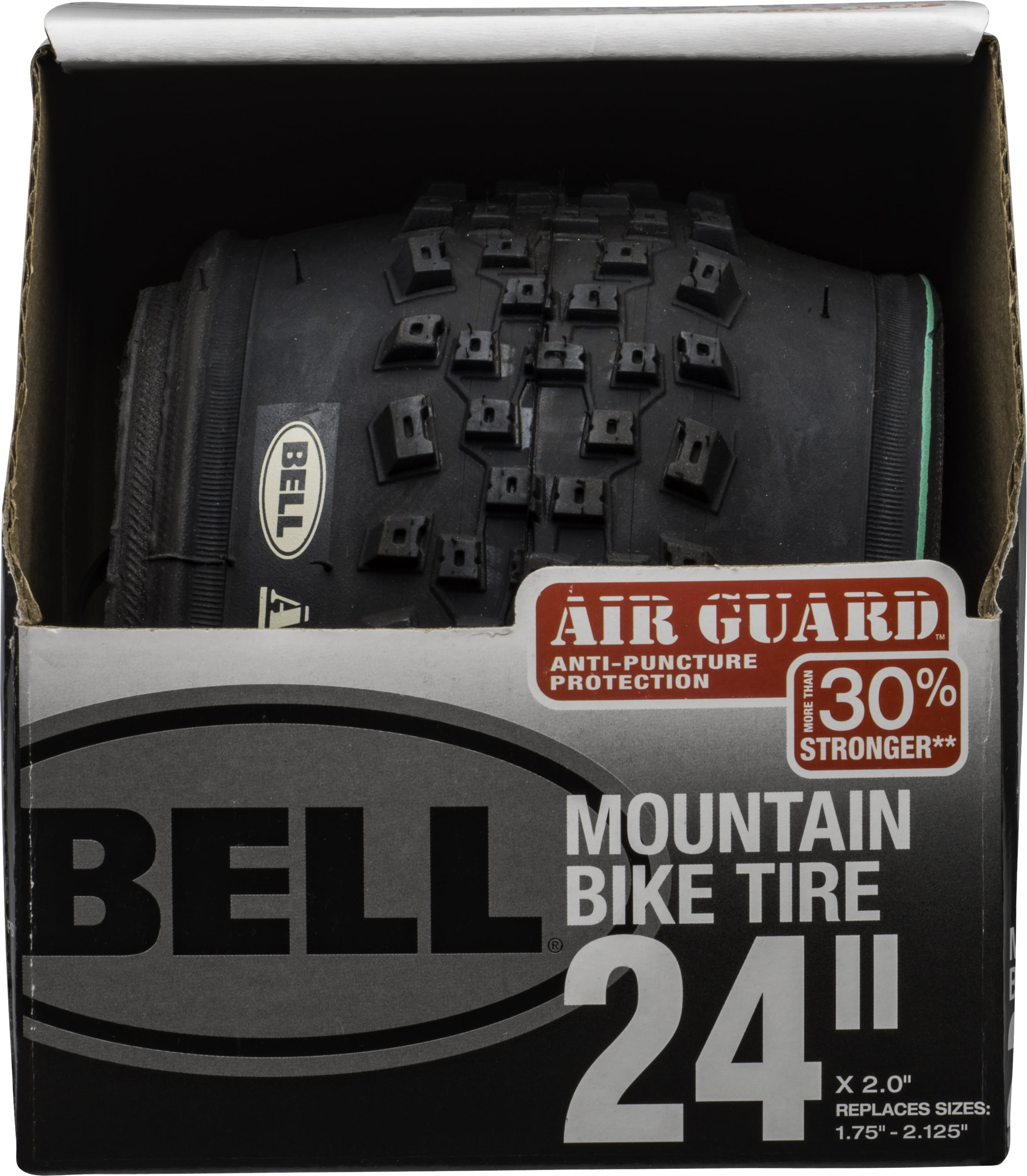 Details about   Bell Mountain Bike Tire 20” X 2.10” Air Guard Anti-Puncture Protection 