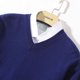 thumbnail image 1 of Men's Cashmere Cotton Blend Warm Pullovers Sweater V Neck Knit Winter New Tops Male Wool Knitwear Jumpers, 1 of 5