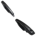 thumbnail image 2 of Front Left Driver and Right Passenger Exterior Door Handle Compatible with 2004-2012 Mitsubishi Galant Textured Black Without Key Hole MR970576XA MR970575XA GTS LS Ralliart SE, 2 of 5