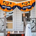 thumbnail image 3 of Halloween Party Decorations Halloween Decoration Fan-Shaped Flag Polyester Printed Hanging Flag Holiday Party Garden Layout Props Halloween Garden Flag, 3 of 6
