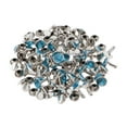 thumbnail image 4 of 50 Ensembles Rivets Double Côté Clous Chaussures Vêtements Bouton Pression 7mm - Jaune, 7mm Bleu, 4 of 7