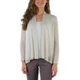 thumbnail image 4 of ToBeInStyle Women's Long Sleeve Fly Away Open Cardigan, 4 of 7