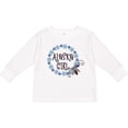 thumbnail image 3 of Inktastic Alaska Girl Forget-Me-Not Flower Girls Long Sleeve Toddler T-Shirt, 3 of 5