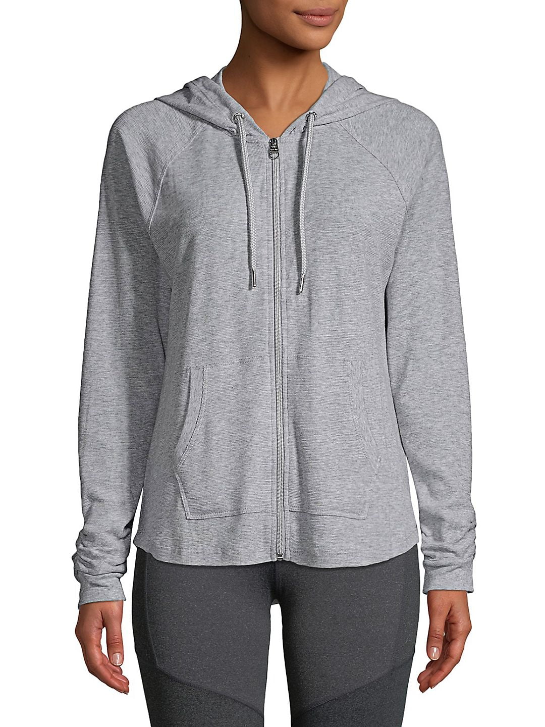 Full-Zip Hooded Jacket - Walmart.com