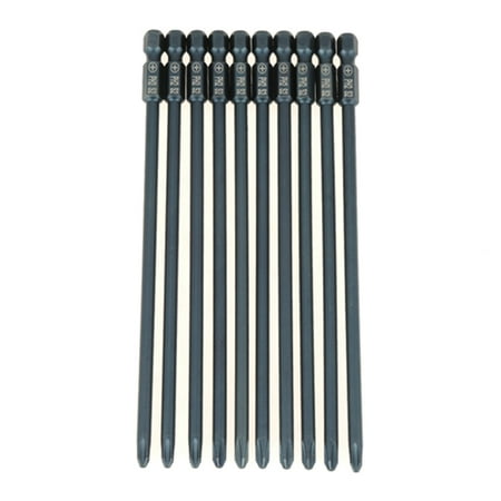 

10pcs Screwdriver Bits Set Hex Shank Screwdriver Bits Set Head Bit Manual Electric Screwdriver For Air Screwdrivers Electric Drills Drill