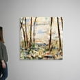 thumbnail image 2 of Great Big Canvas "Down by the Water"  by Jodi Maas Black Burgundy contemporary  Wrapped Canvas Print Wall Artwork, 2 of 7